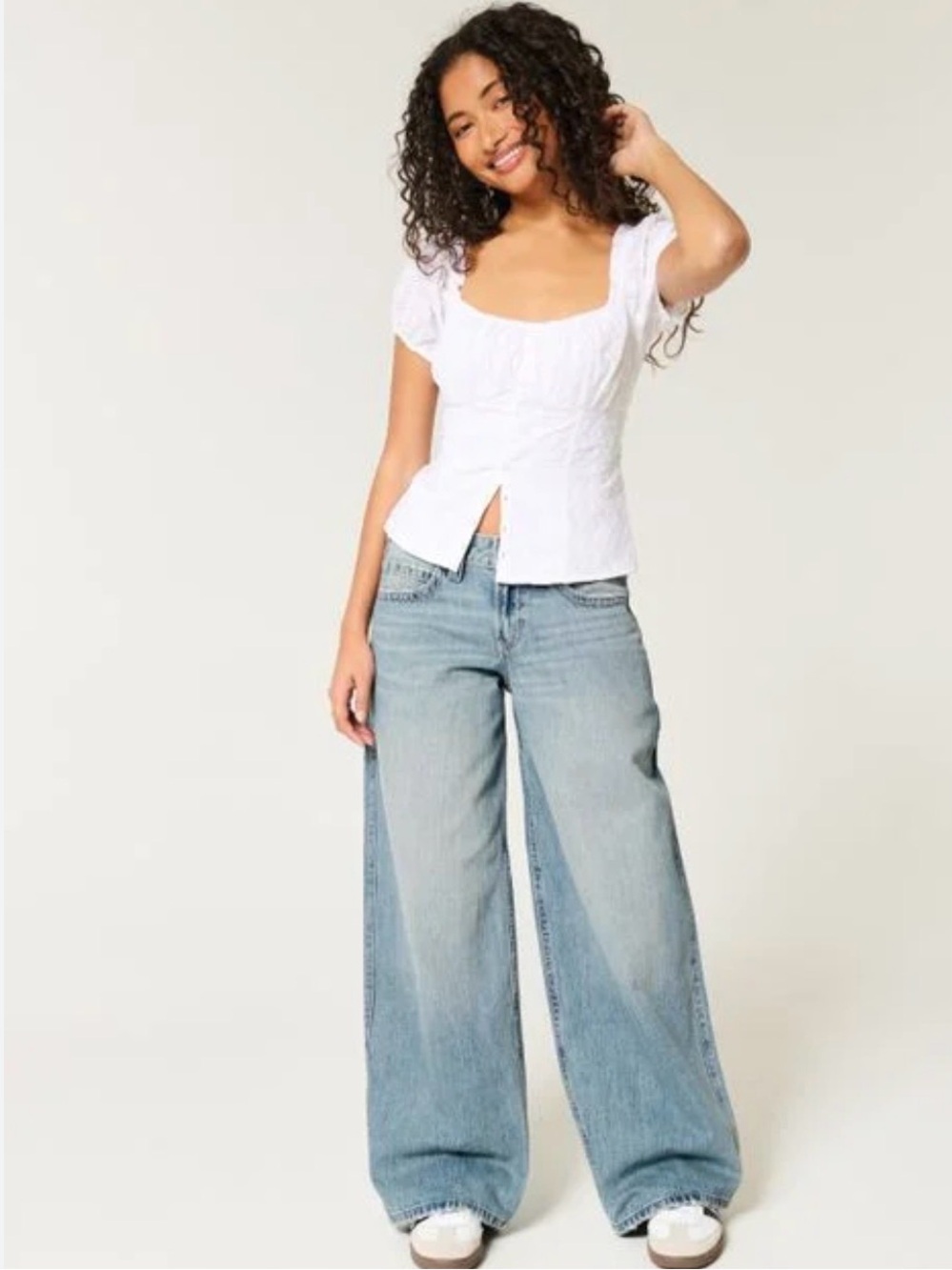 Hollister Low Rise Super Baggy